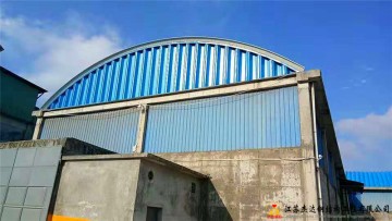 廣東汕頭水泥廠拱形屋頂改造工程